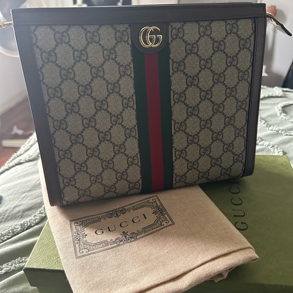 Brand New Gucci Ophidia Pouch. - Picture 1 of 12